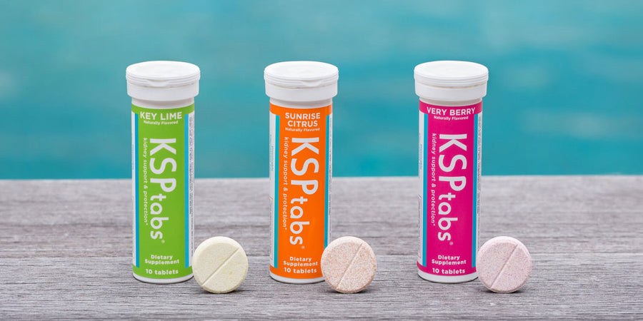 KSPtabs effervescent tablets — citrate and hydration support